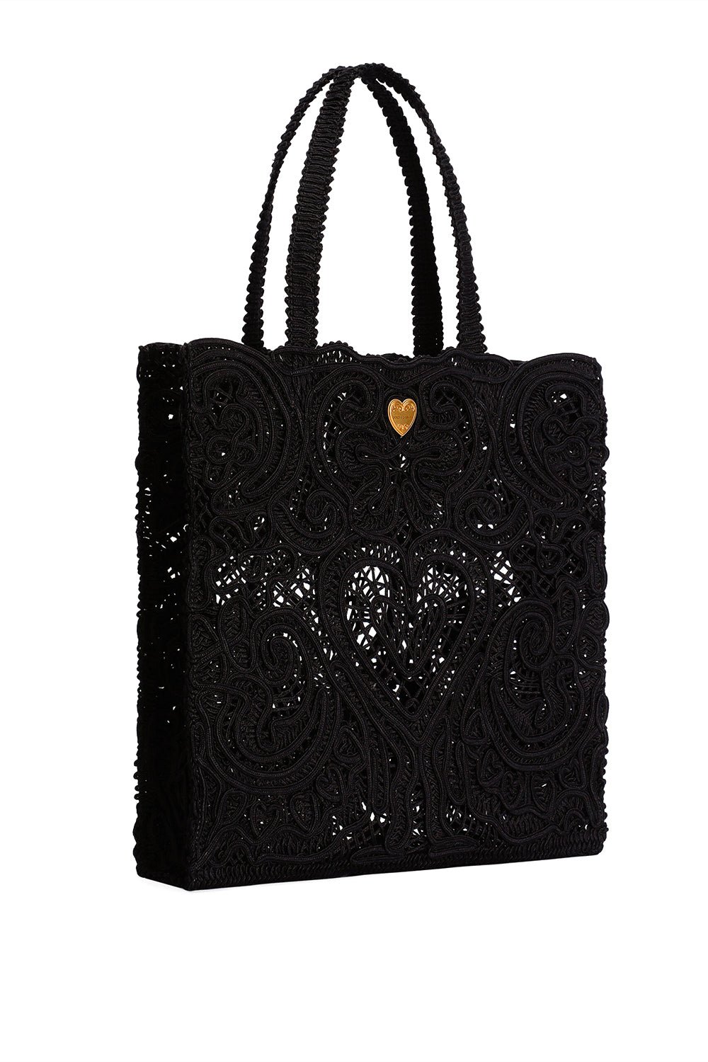 DOLCE & GABBANA Shopping Beatrice media in ricamo cordonetto