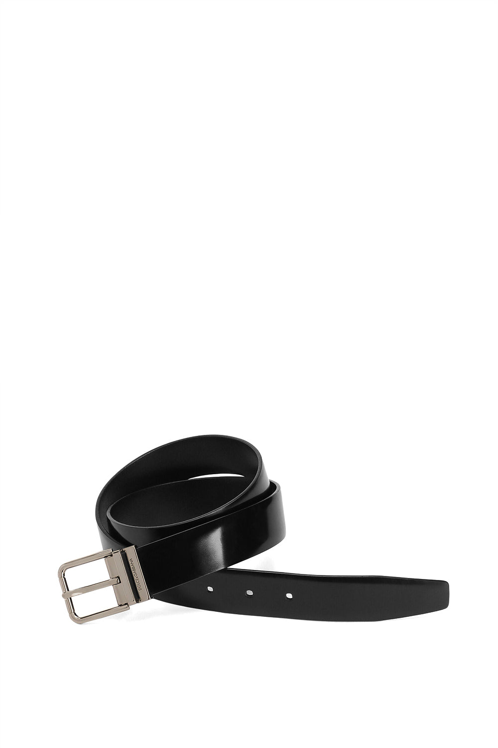 DOLCE & GABBANA Cintura in pelle di vitello spazzolata