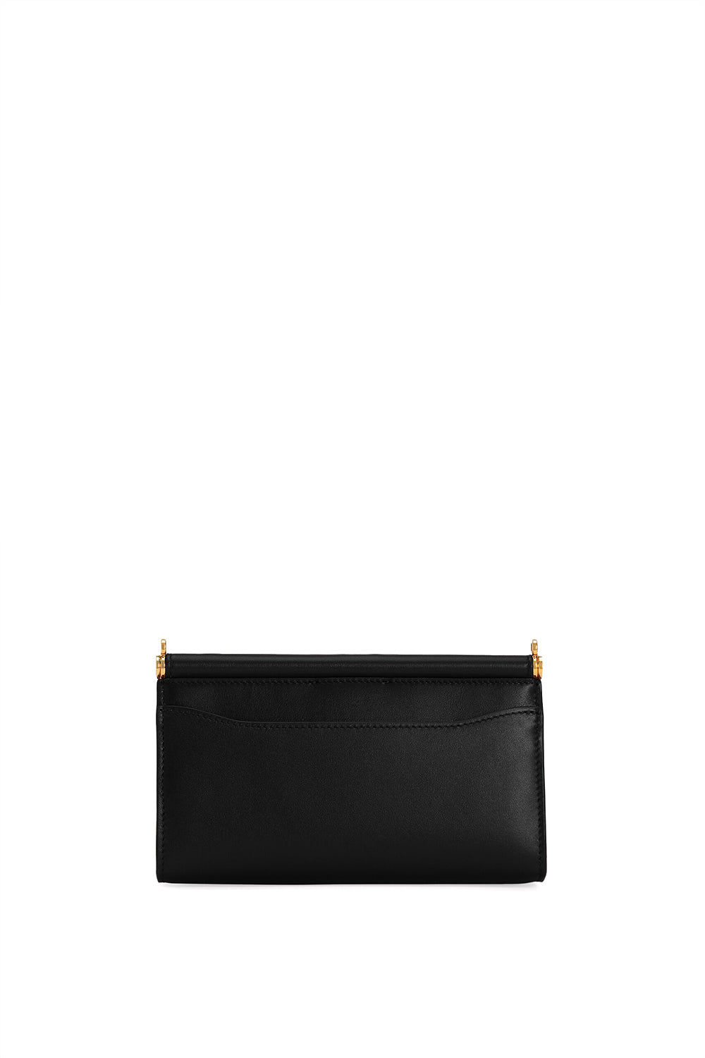 DOLCE & GABBANA Phone bag in pelle di vitello plongé