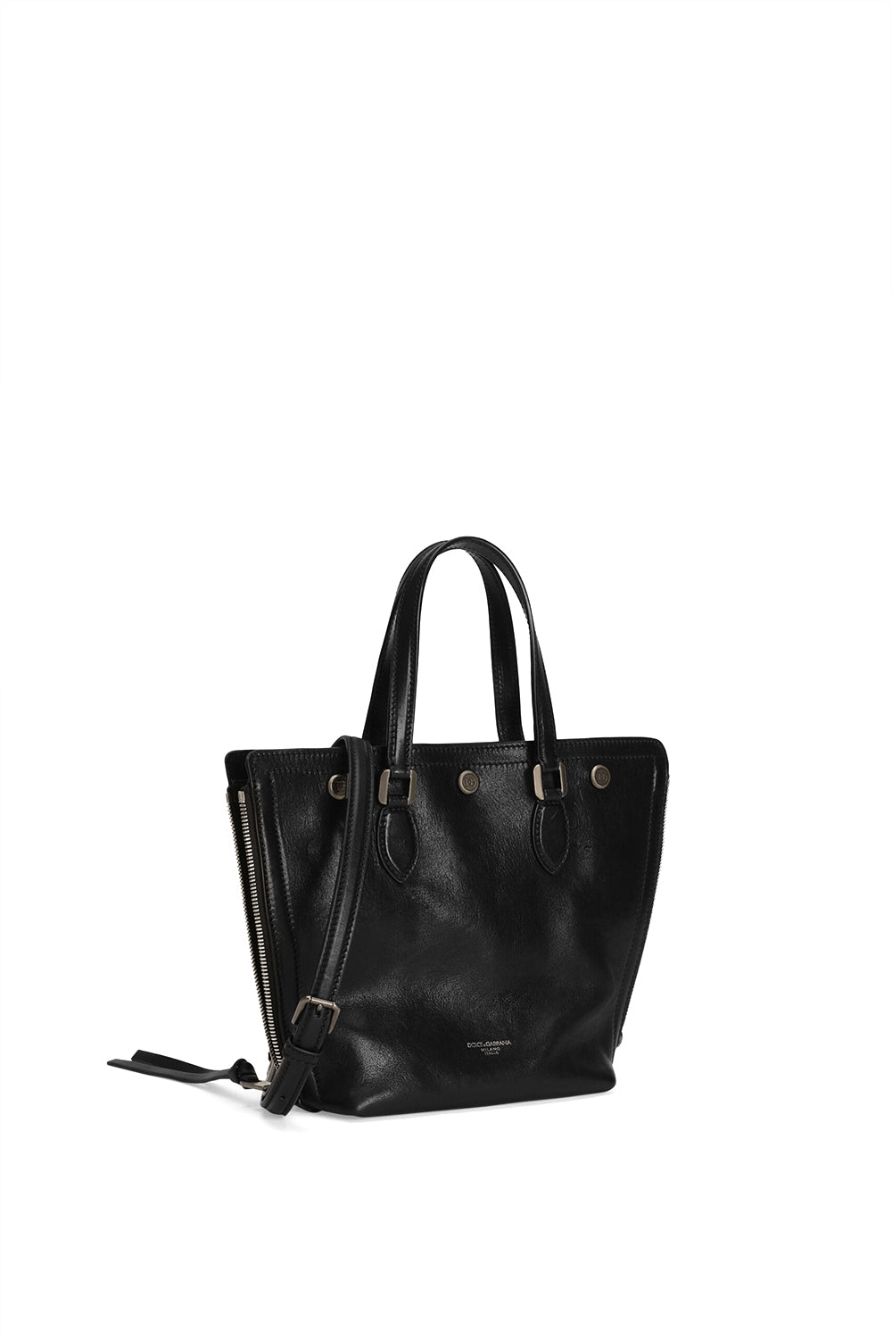 DOLCE & GABBANA „Atene“-Einkaufstasche aus Kalbsleder