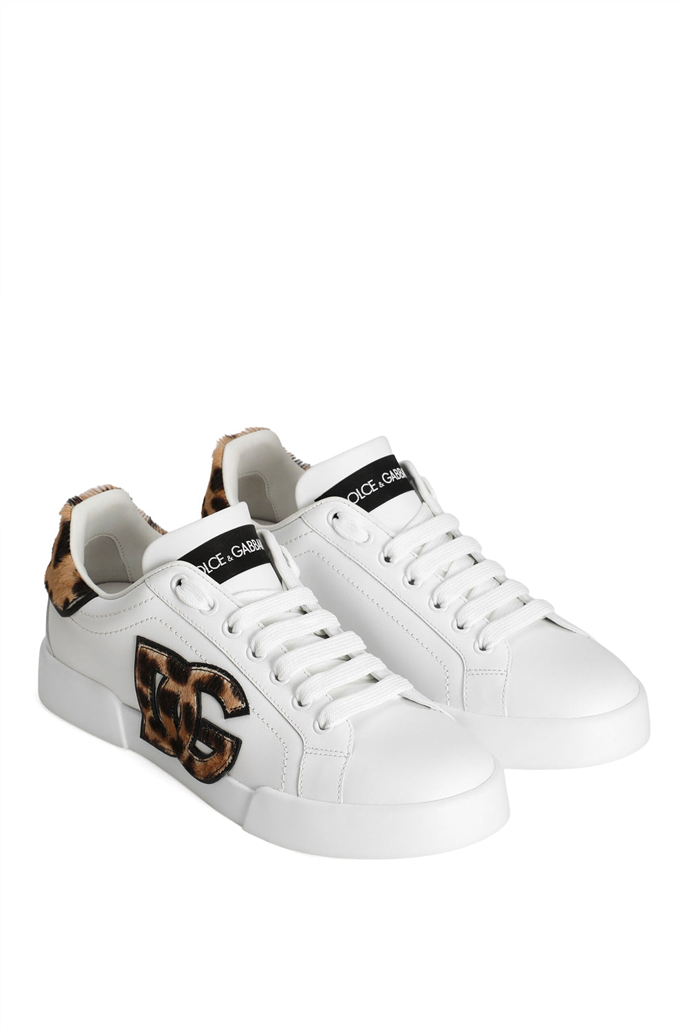 DOLCE & GABBANA Sneaker portofino light strobel in pelle