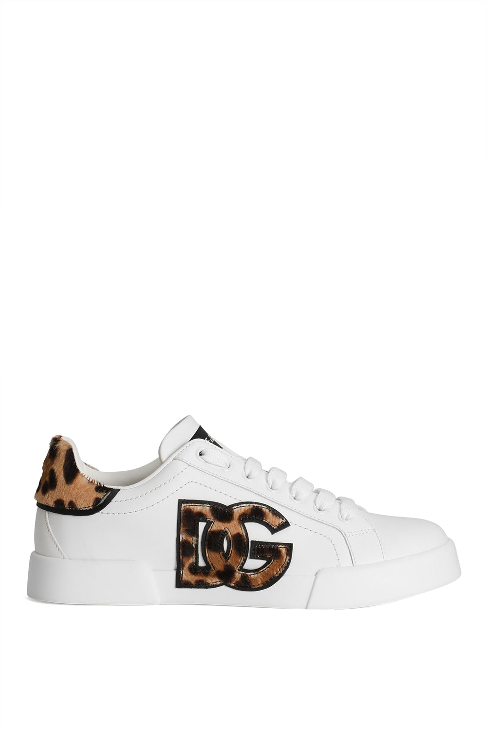 DOLCE & GABBANA Sneaker portofino light strobel in pelle