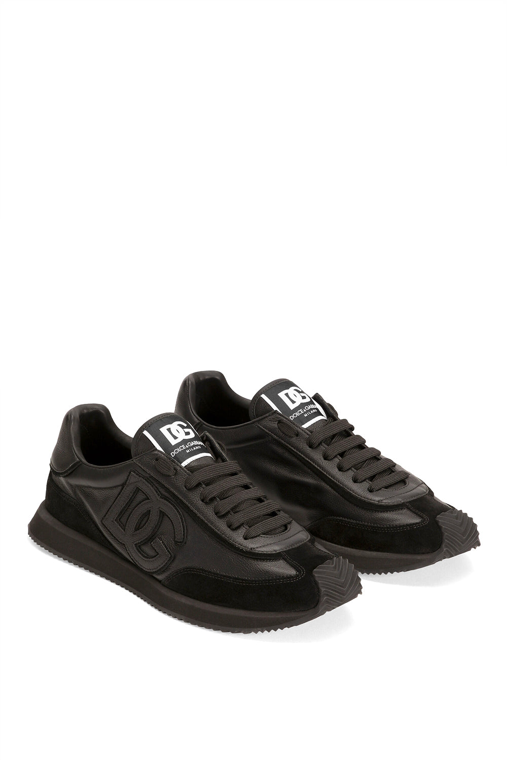 DOLCE & GABBANA DG Cushion Sneakers in Calfskin