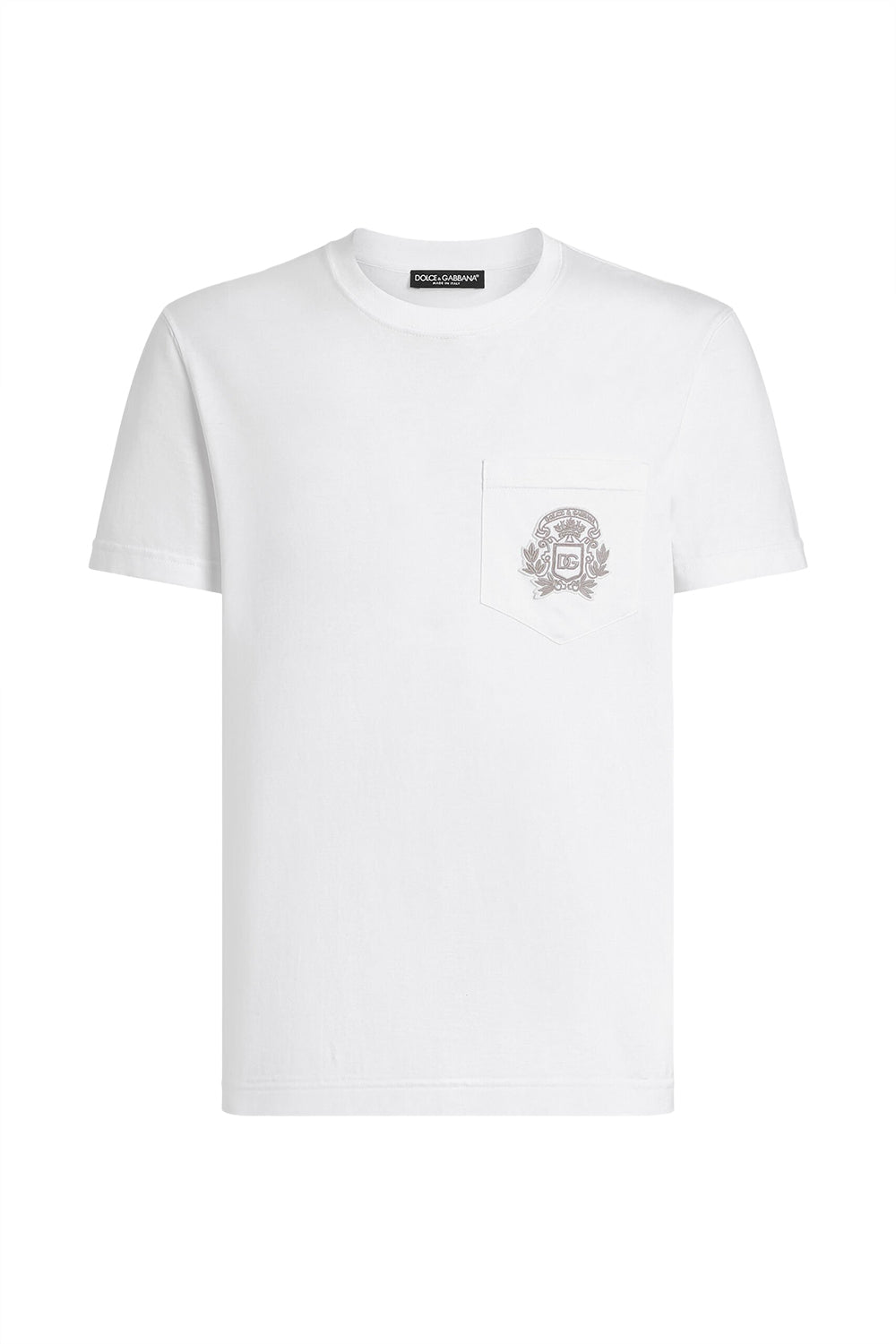 DOLCE & GABBANA T-shirt in cotone con ricamo