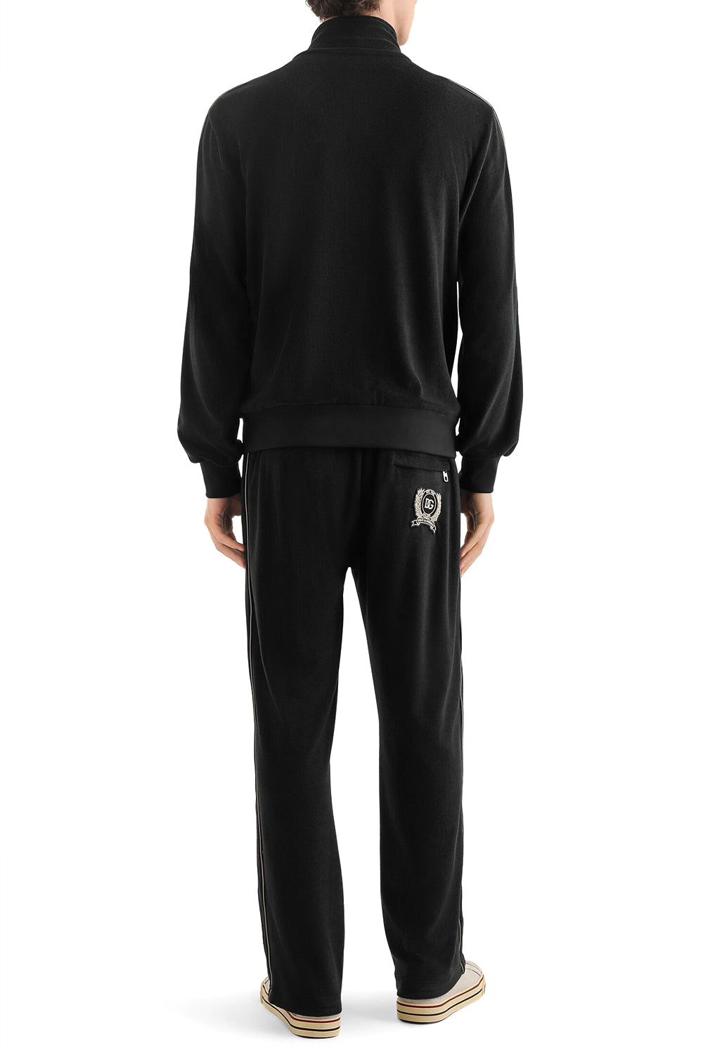 DOLCE & GABBANA Sweatshirt aus Baumwollfrottee