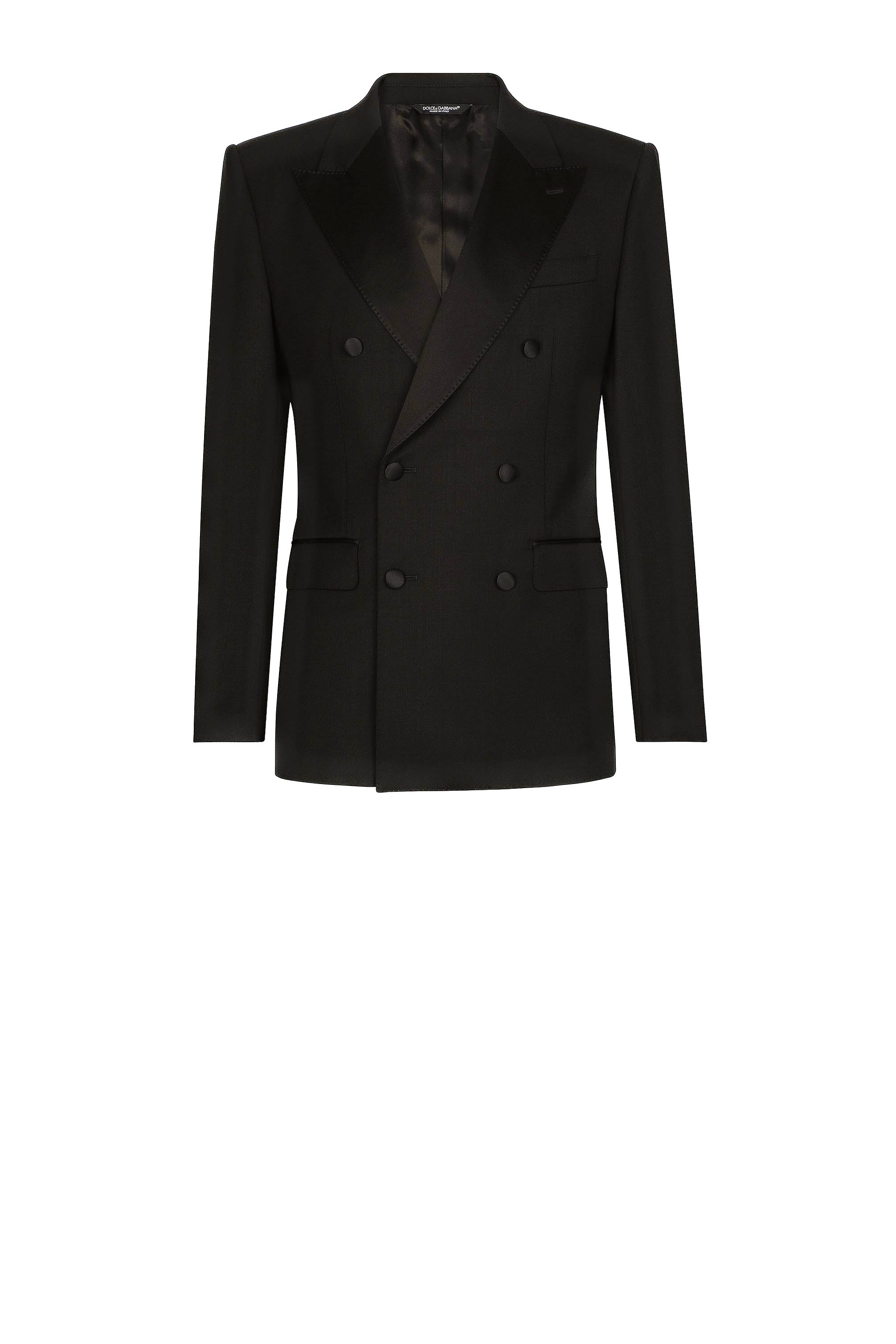 DOLCE & GABBANA Dreiteiliges „Sicilia“-Smoking-Kostüm aus Stretch-Wolle