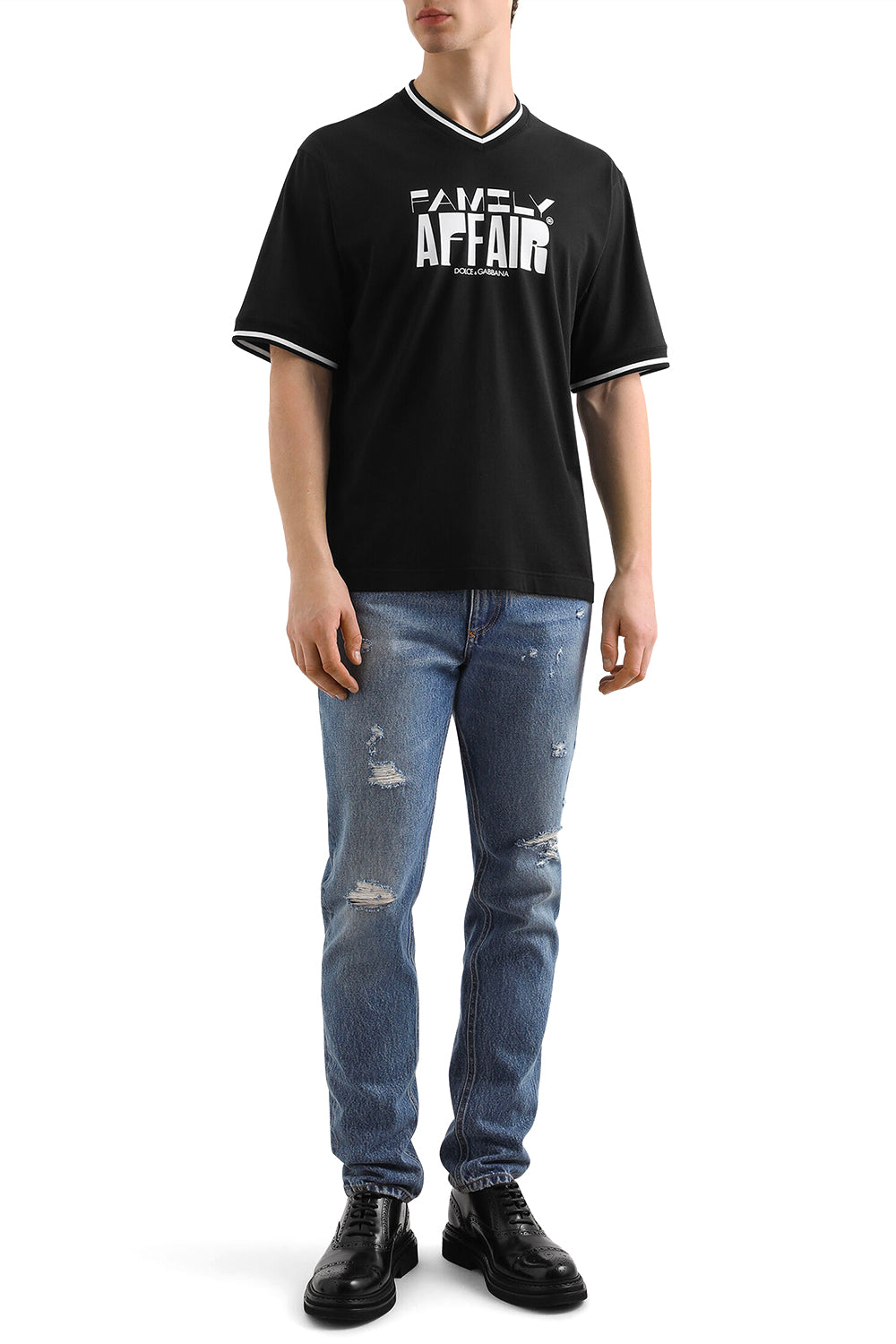 DOLCE & GABBANA Jeans regular in cotone