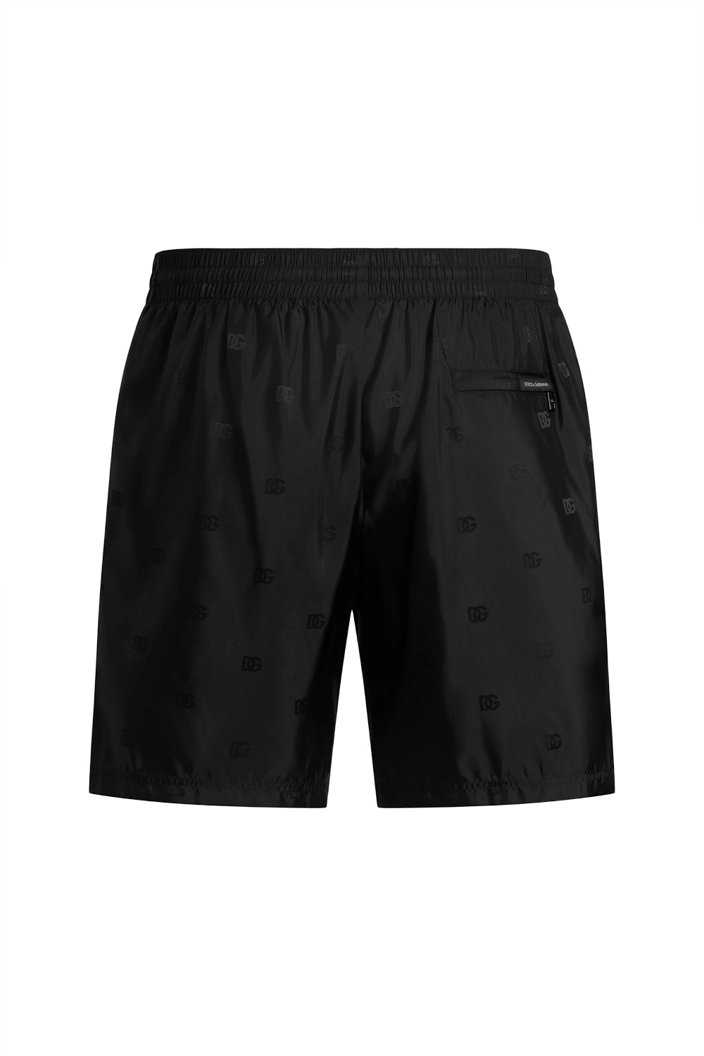 DOLCE & GABBANA Boxer da mare medio in jacquard logato