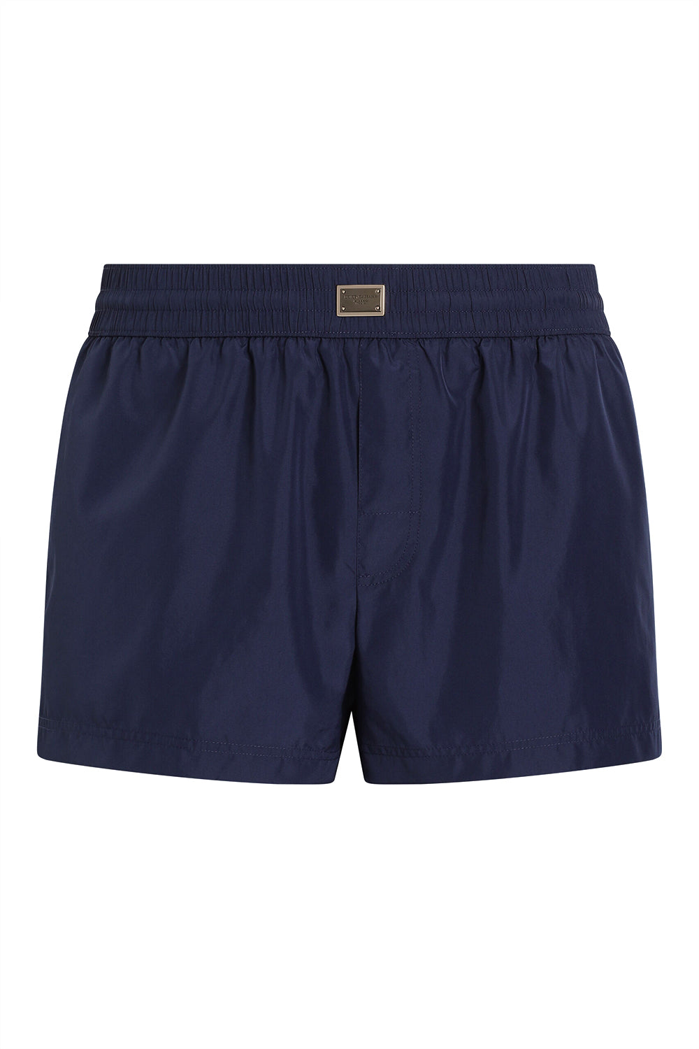 DOLCE & GABBANA Boxer da mare corto con placca