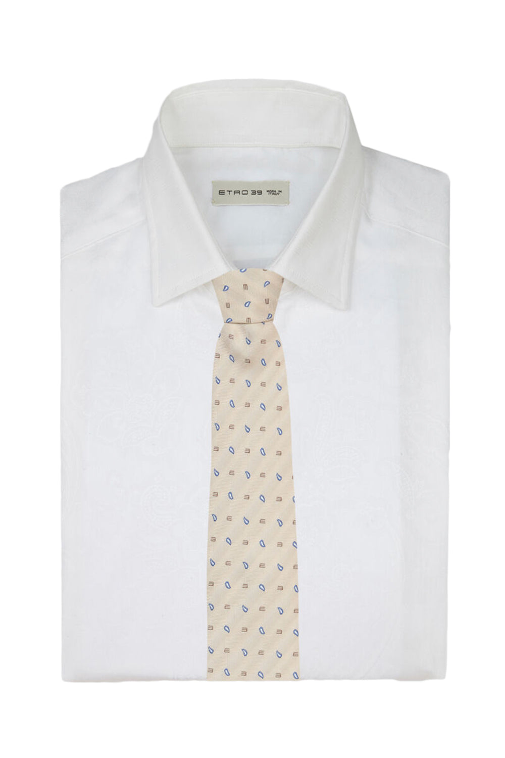ETRO Cravatta Con Micro Paisley E Logo