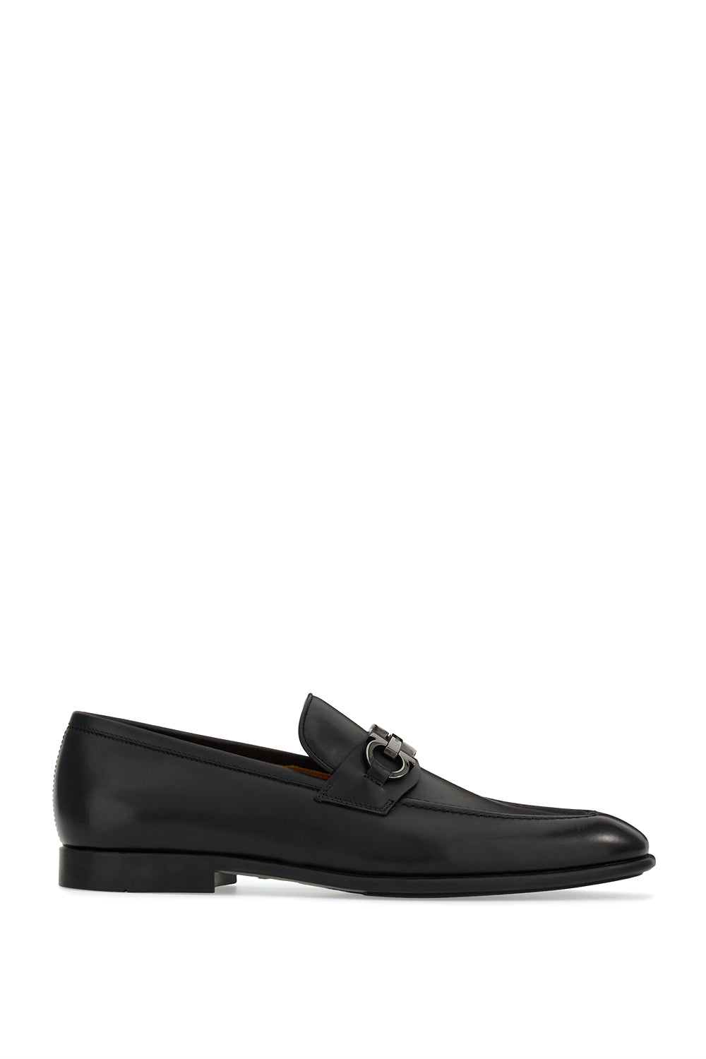 FERRAGAMO Loafer with Gancini Embellishment