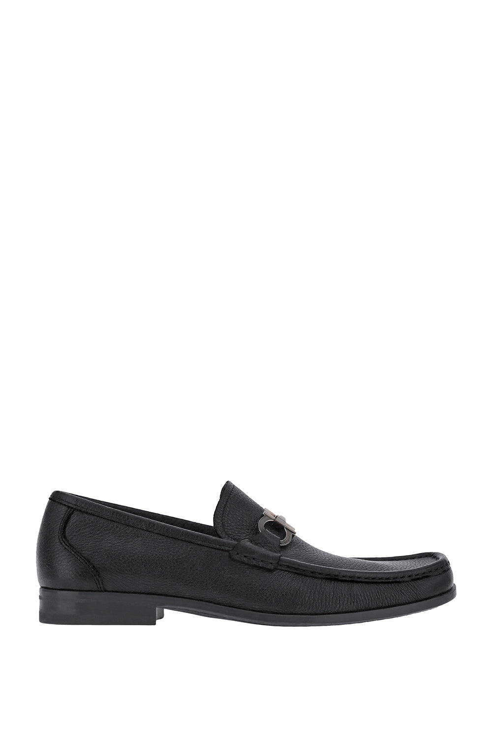 FERRAGAMO Loafer with Gancini Embellishment
