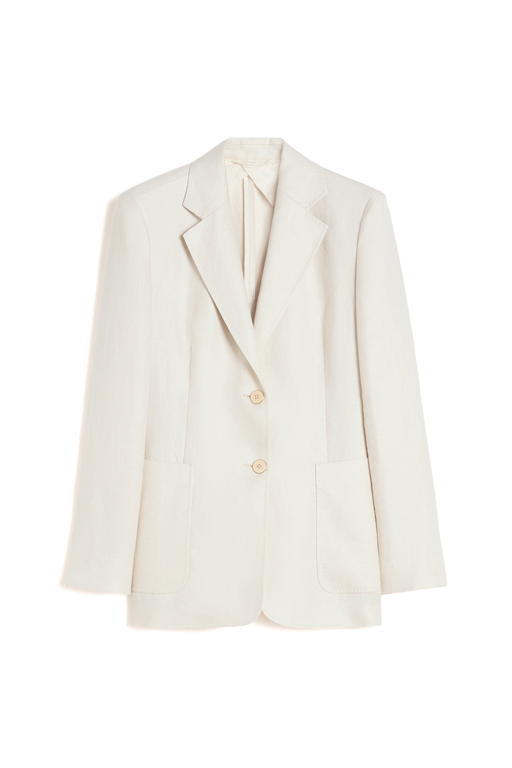 MAX MARA “MXMVOLONTA”纯亚麻面料西装外套