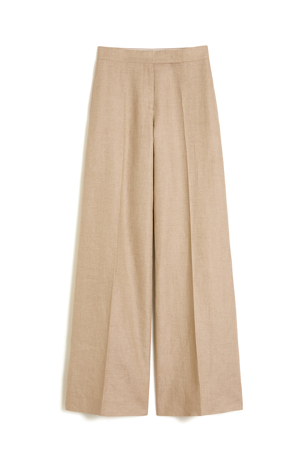 MAX MARA Hose in Regular-Fit aus Natté-Leinen „MXSBIG“