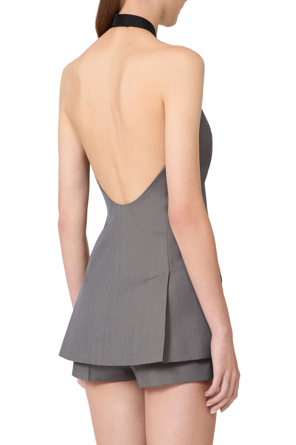 MAX MARA Ärmellose Jacke aus Wollgabardine „MXSCALI“