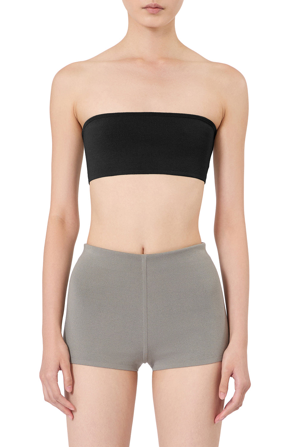 MAX MARA "MXSFIABE" Stretch Viscose Bandeau Bra