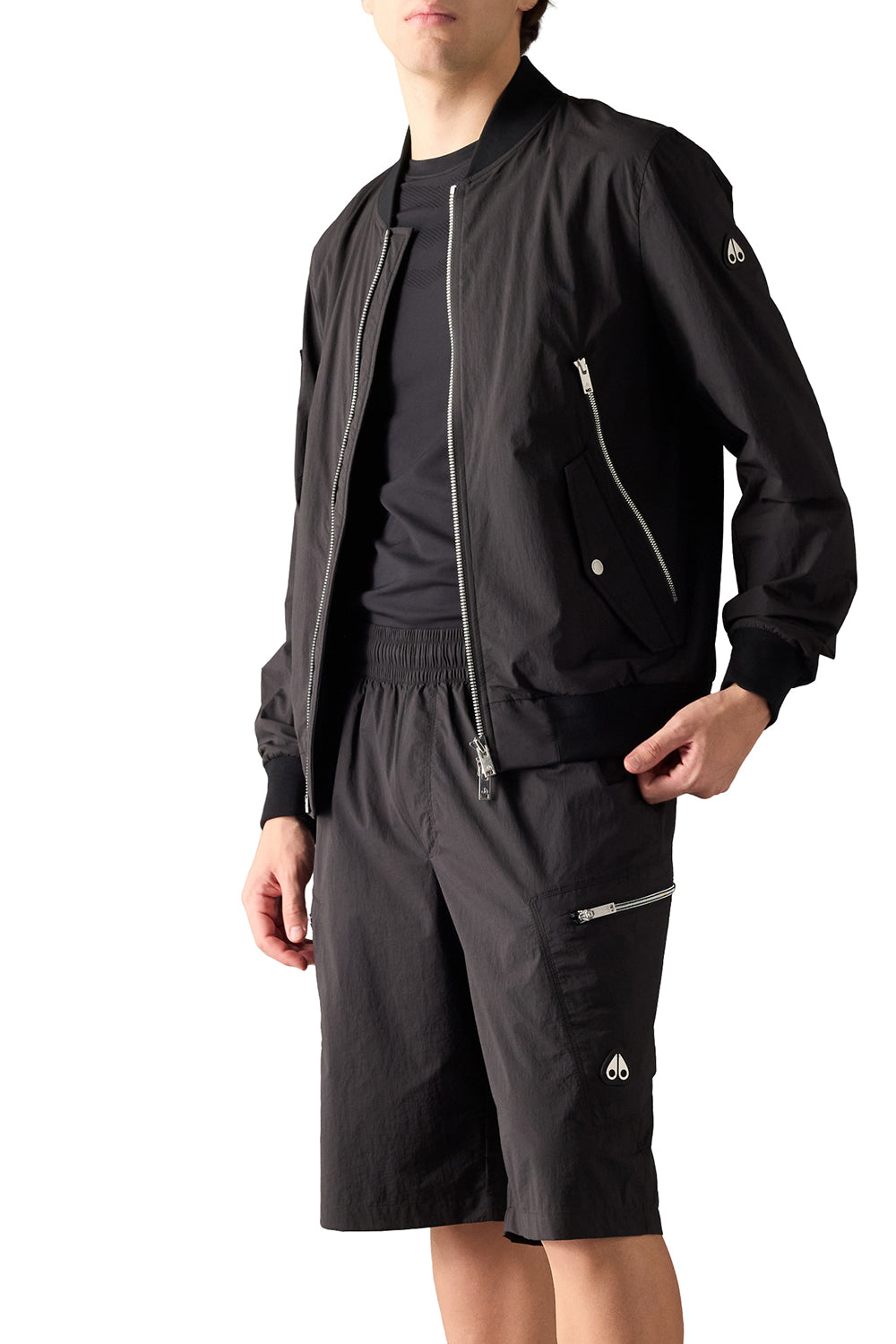 MOOSE KNUCKLES courville bomber crinkle