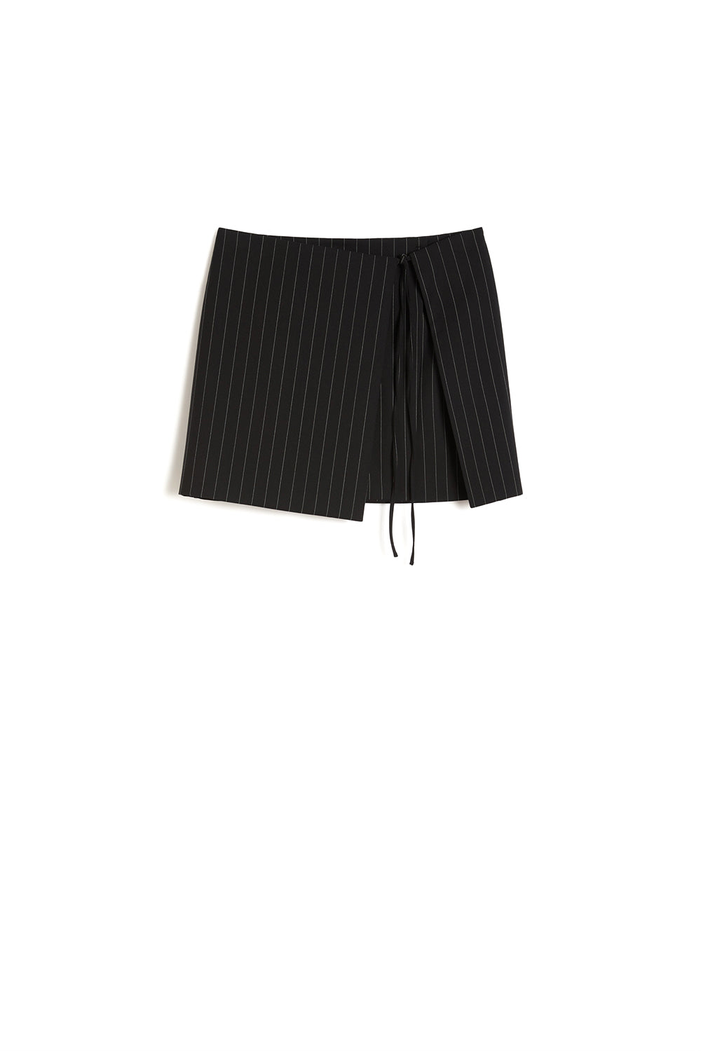 SPORTMAX 가바딘 소재의 핀스트라이프 미니 스커트 SPXFATTI