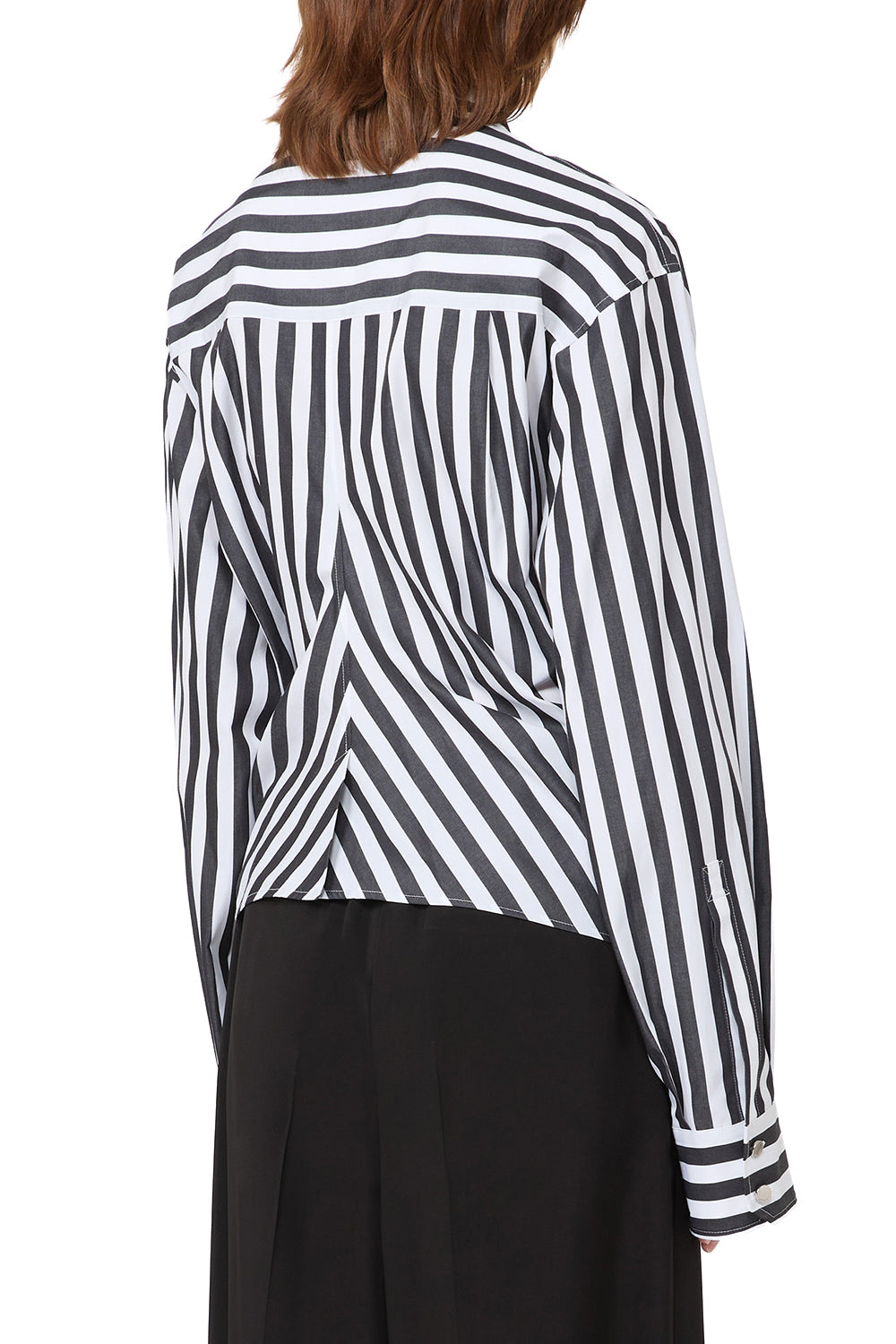 SPORTMAX Gestreiftes Popeline-Hemd „SPXPALMIZI“