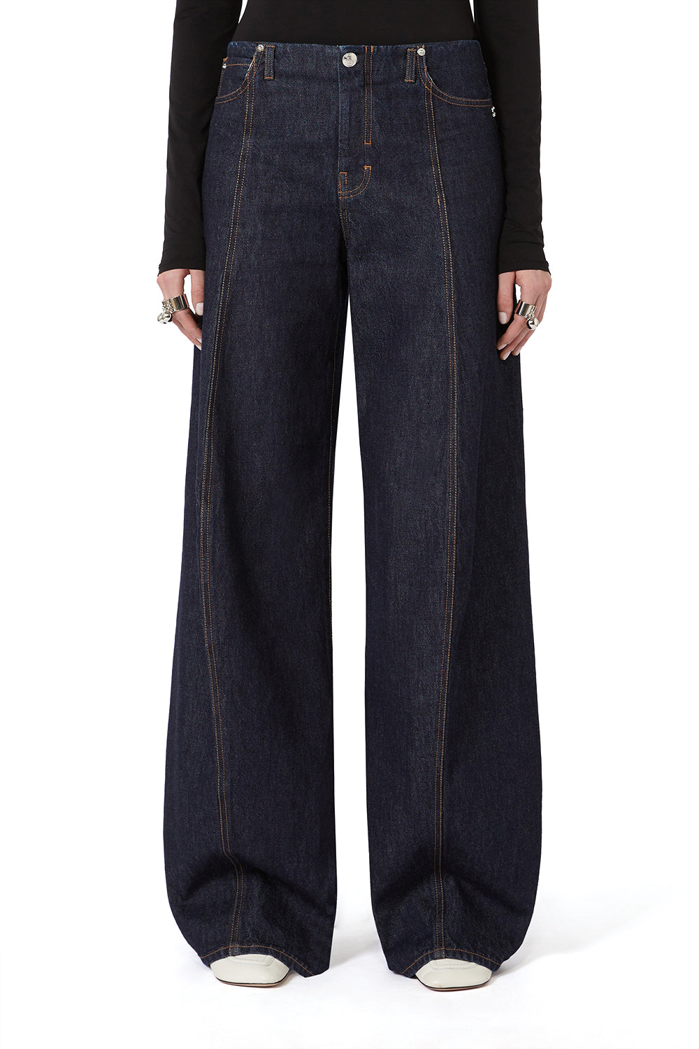SPORTMAX Pantalone over con vita bassa SPDORA