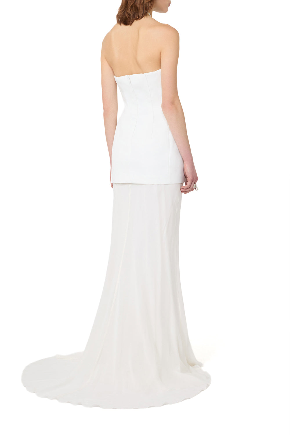 SPORTMAX “SPXPINNE” 듀얼 소재 원피스