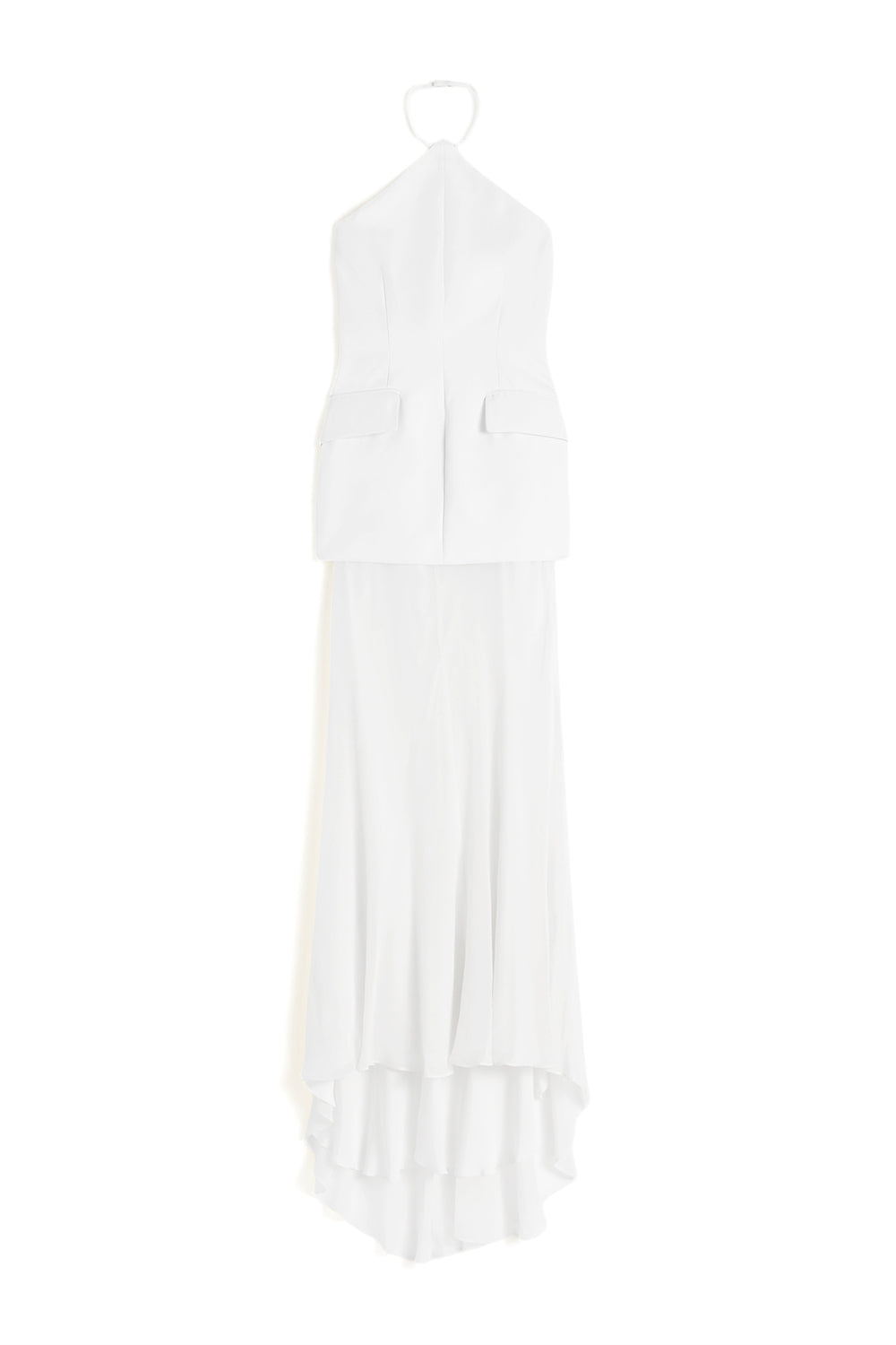 SPORTMAX Abito con doppio materiale "SPXPINNE"