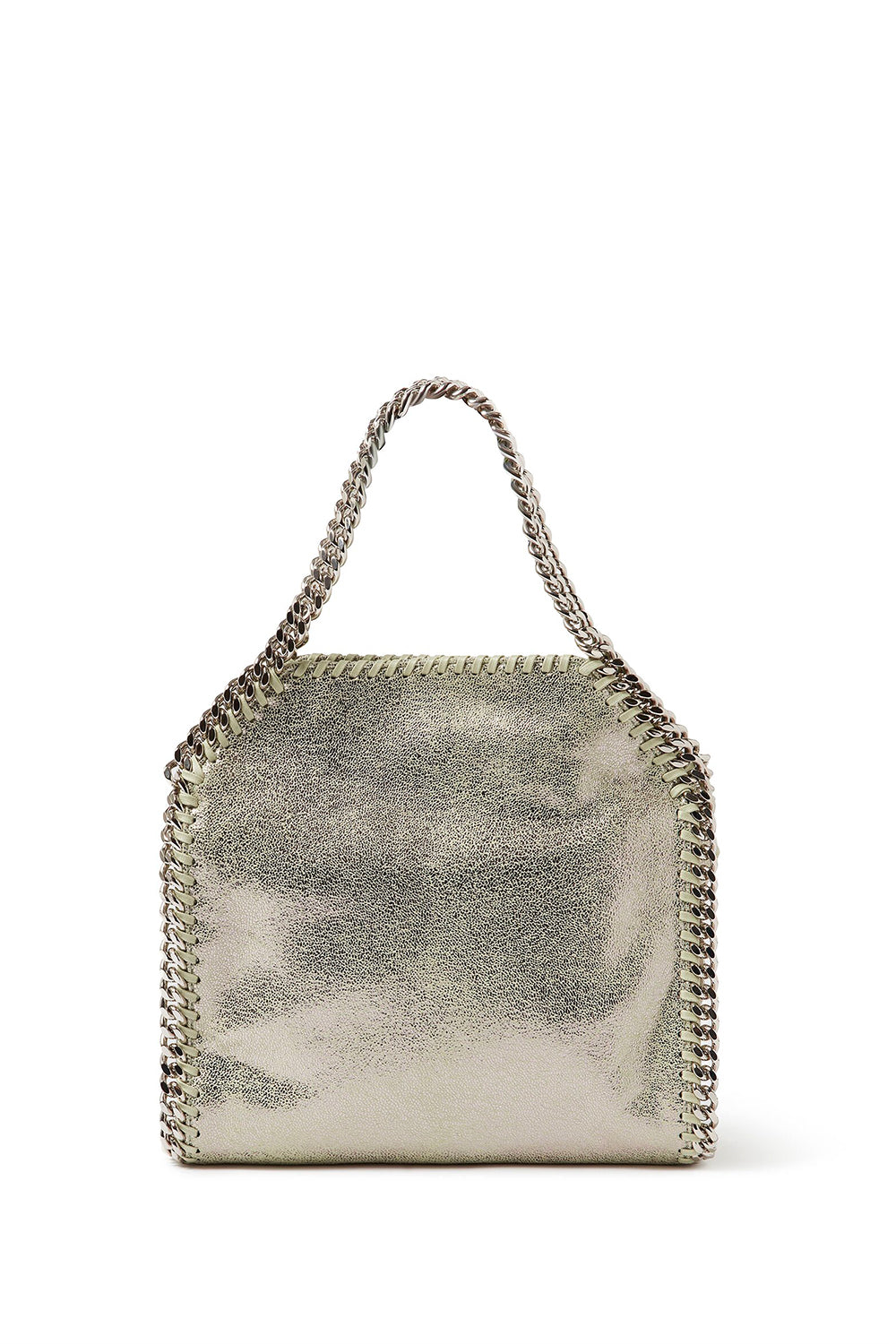 STELLA MCCARTNEY Borsa Tote Mini Falabella Metallizzata