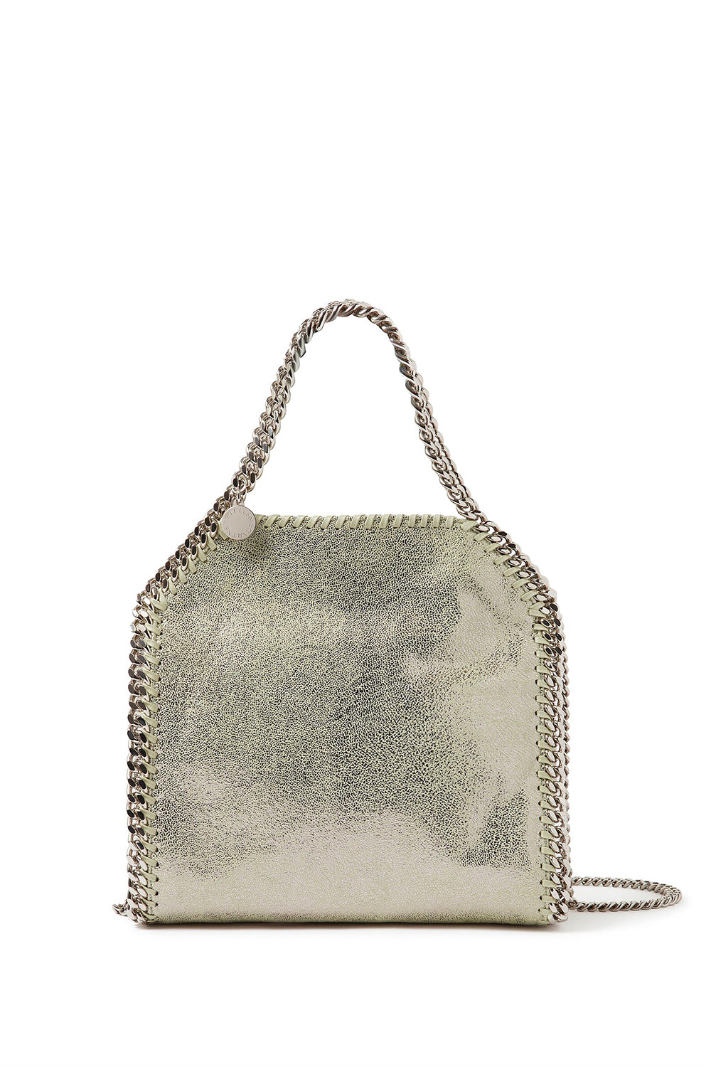 STELLA MCCARTNEY 金属光泽款 Falabella 迷你托特包