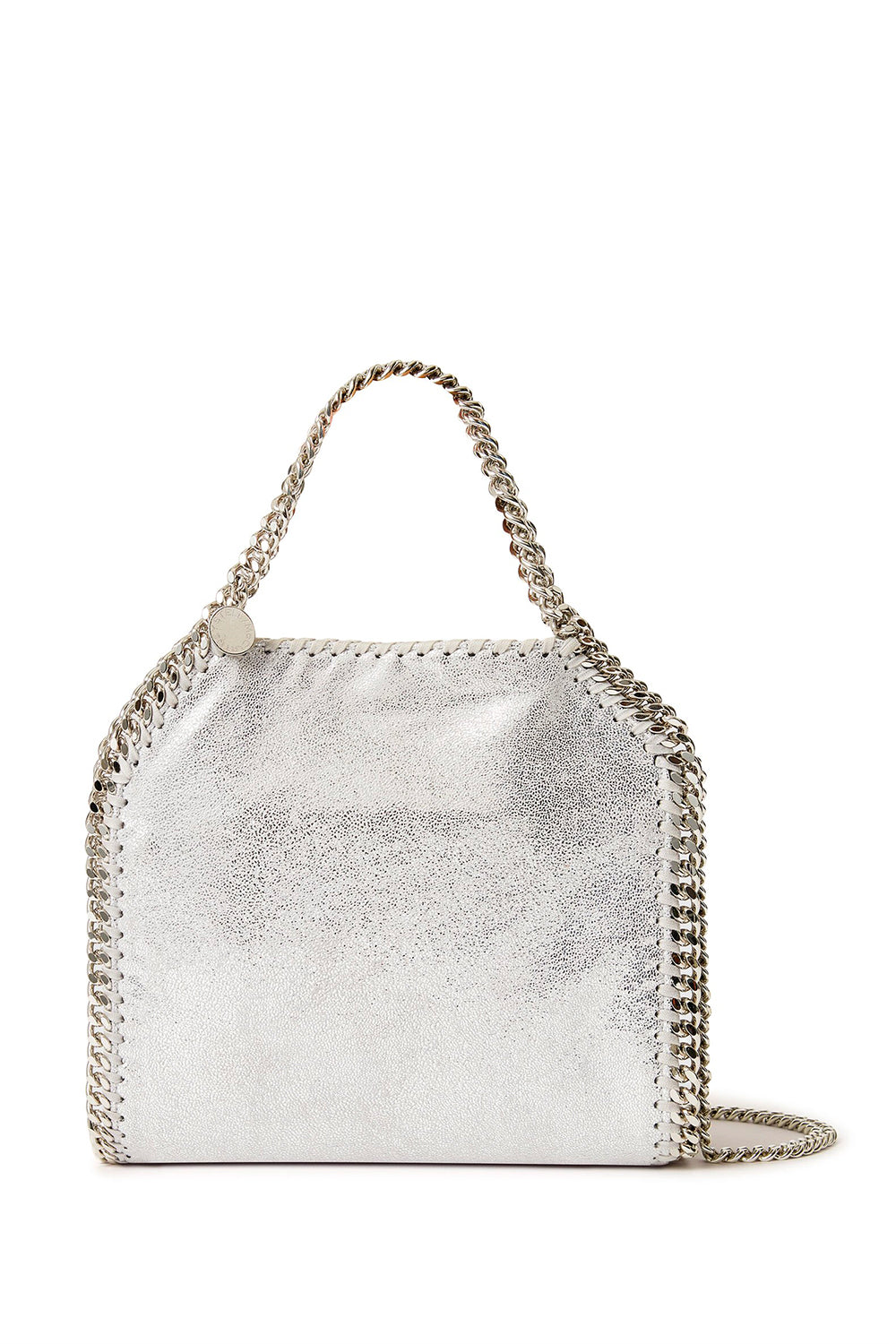 STELLA MCCARTNEY Borsa Tote Mini Falabella Metallizzata
