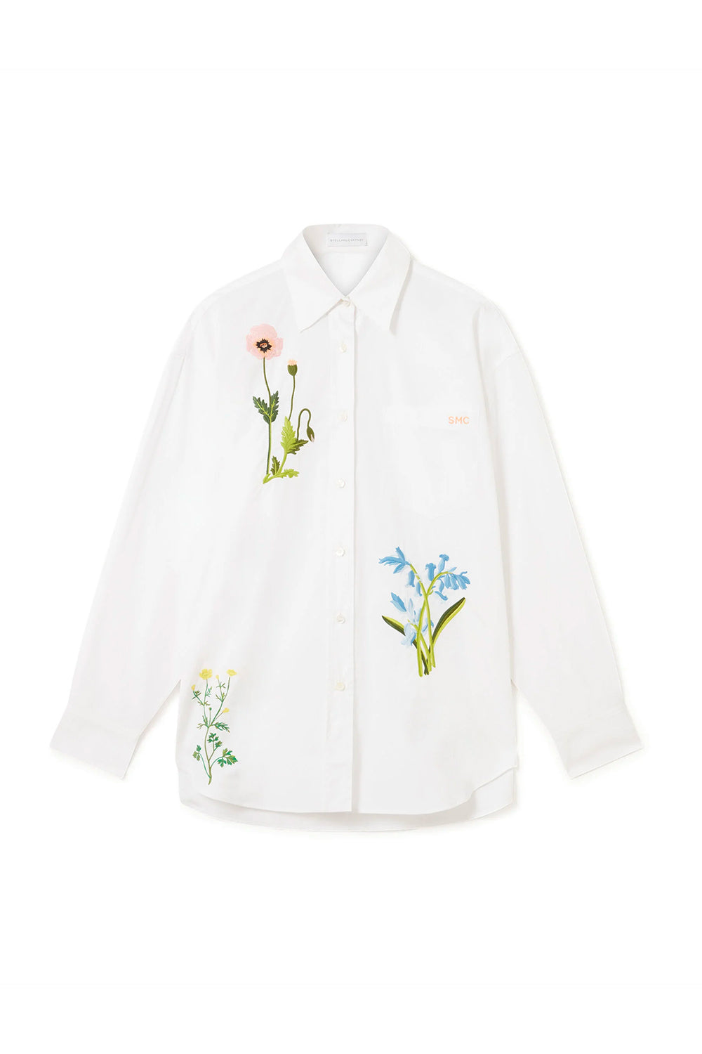 STELLA MCCARTNEY Shirt with Floral Embroidery