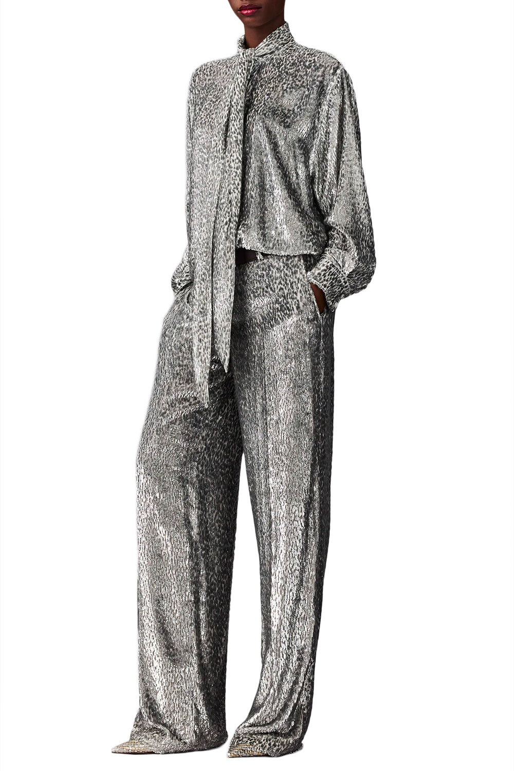 STELLA MCCARTNEY HOSE AUS FIL COUPÉ