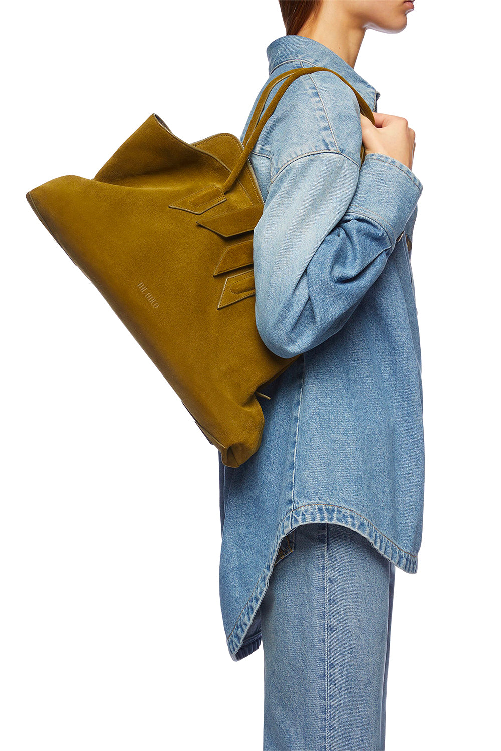 THE ATTICO Handtasche mit Tragegriff „La Passeggiata Medium“