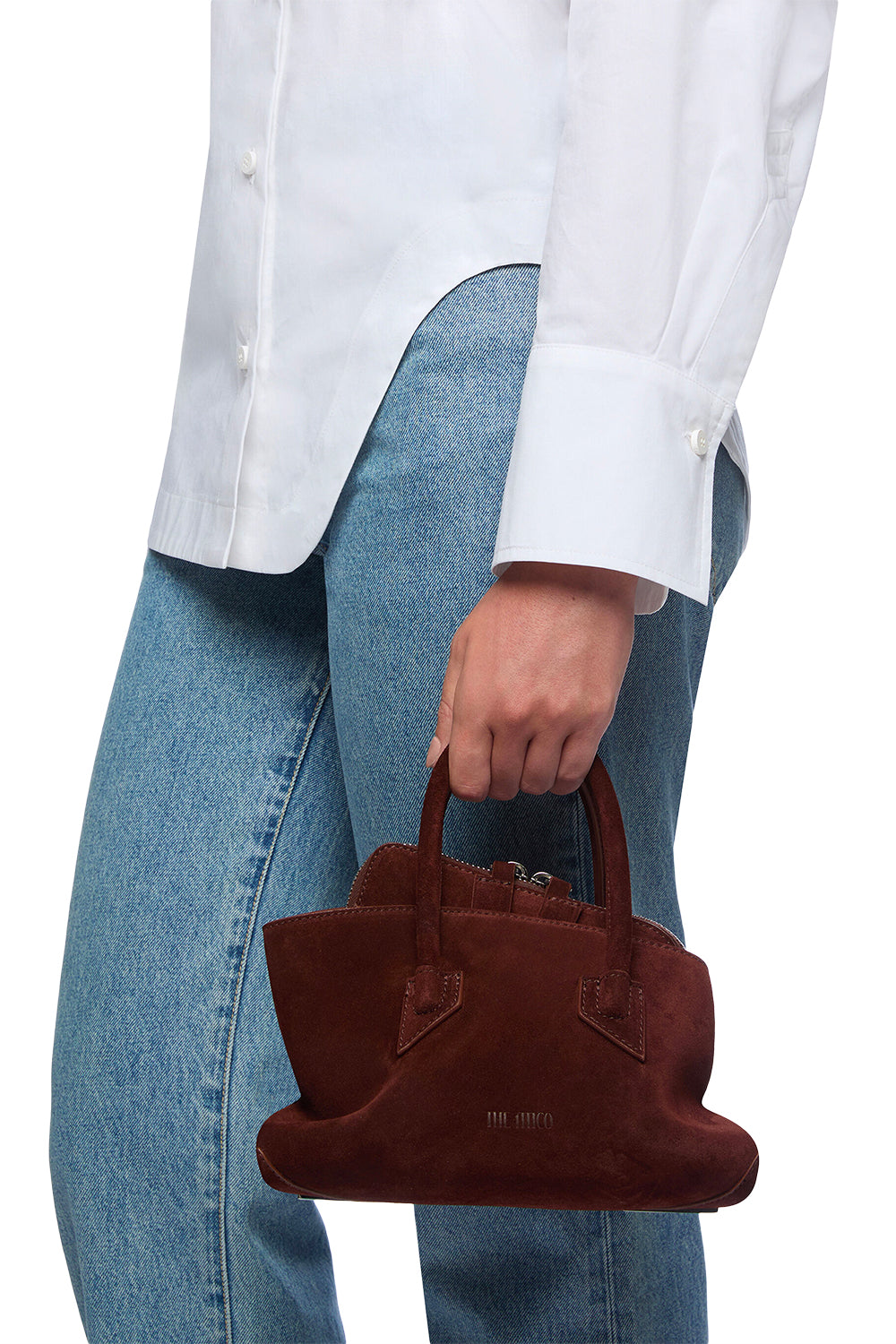 THE ATTICO Handtasche mit Tragegriff „La Passeggiata Mini“